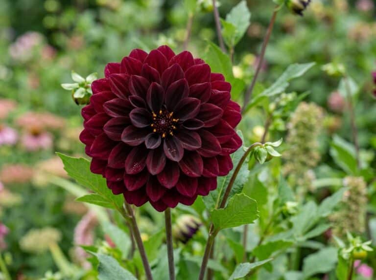 dahlia arabian night
