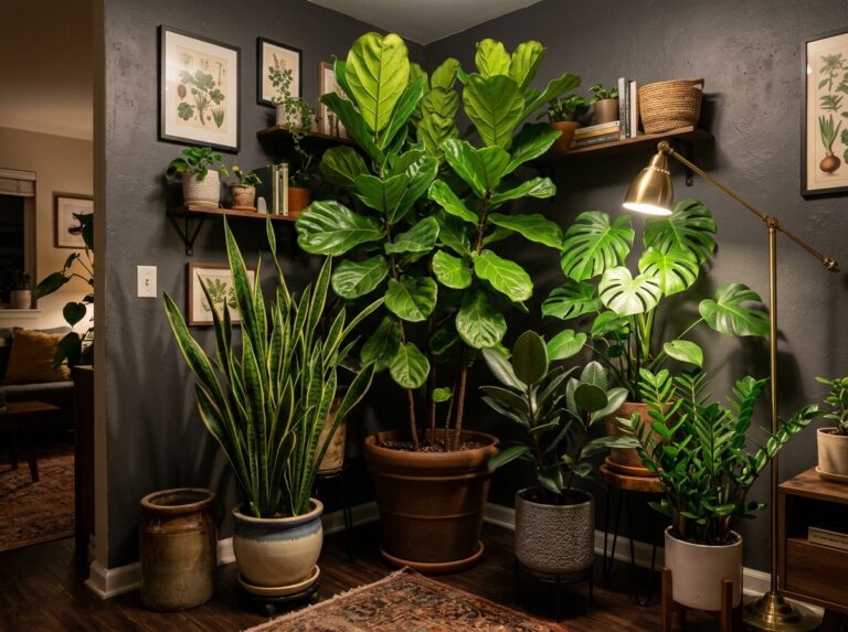 best tall low light plants