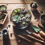 Creating a Mini Terrarium with Succulents
