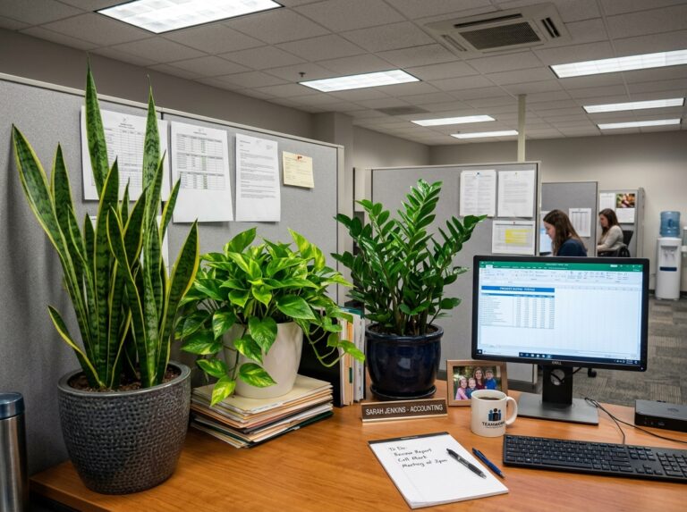 best plants for office no windows