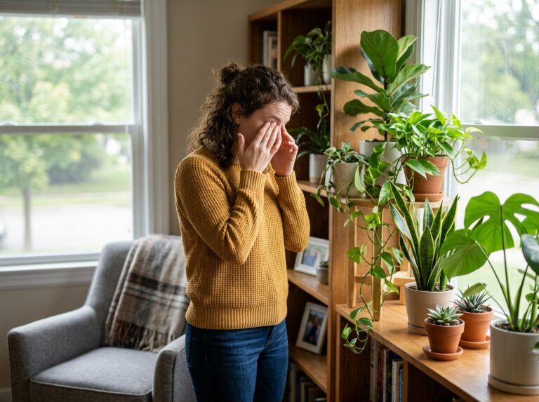 indoor plants bad for allergies
