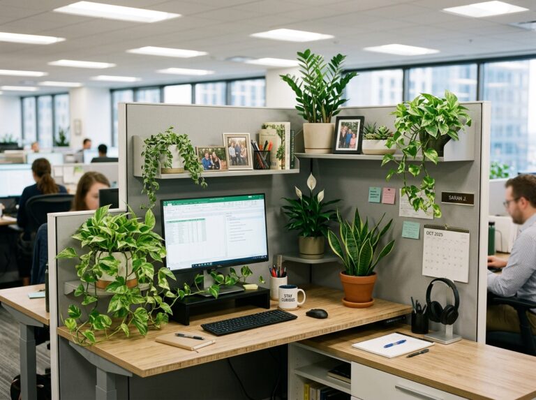 best indoor plants for cubicle