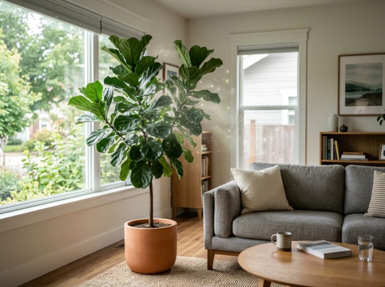 ficus tree purifies air