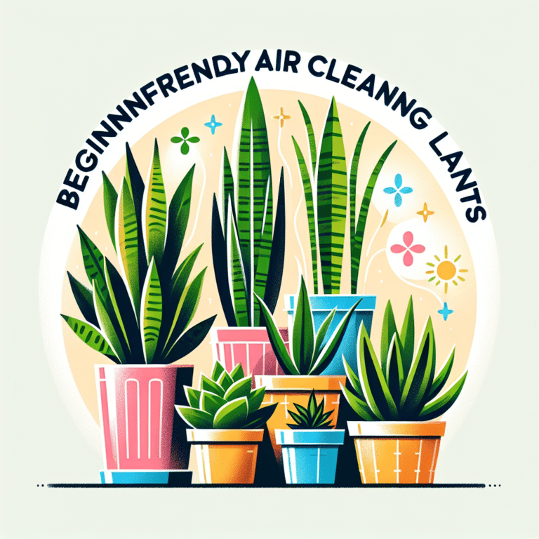 Beginner-Friendly Air Cleaning Plants