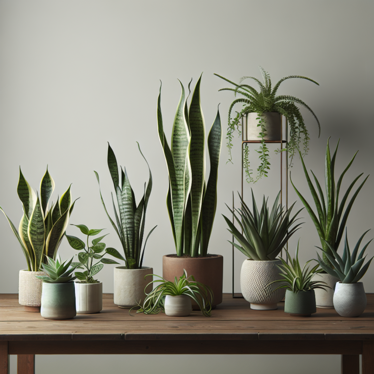Low Maintenance Air-Purifying Plants